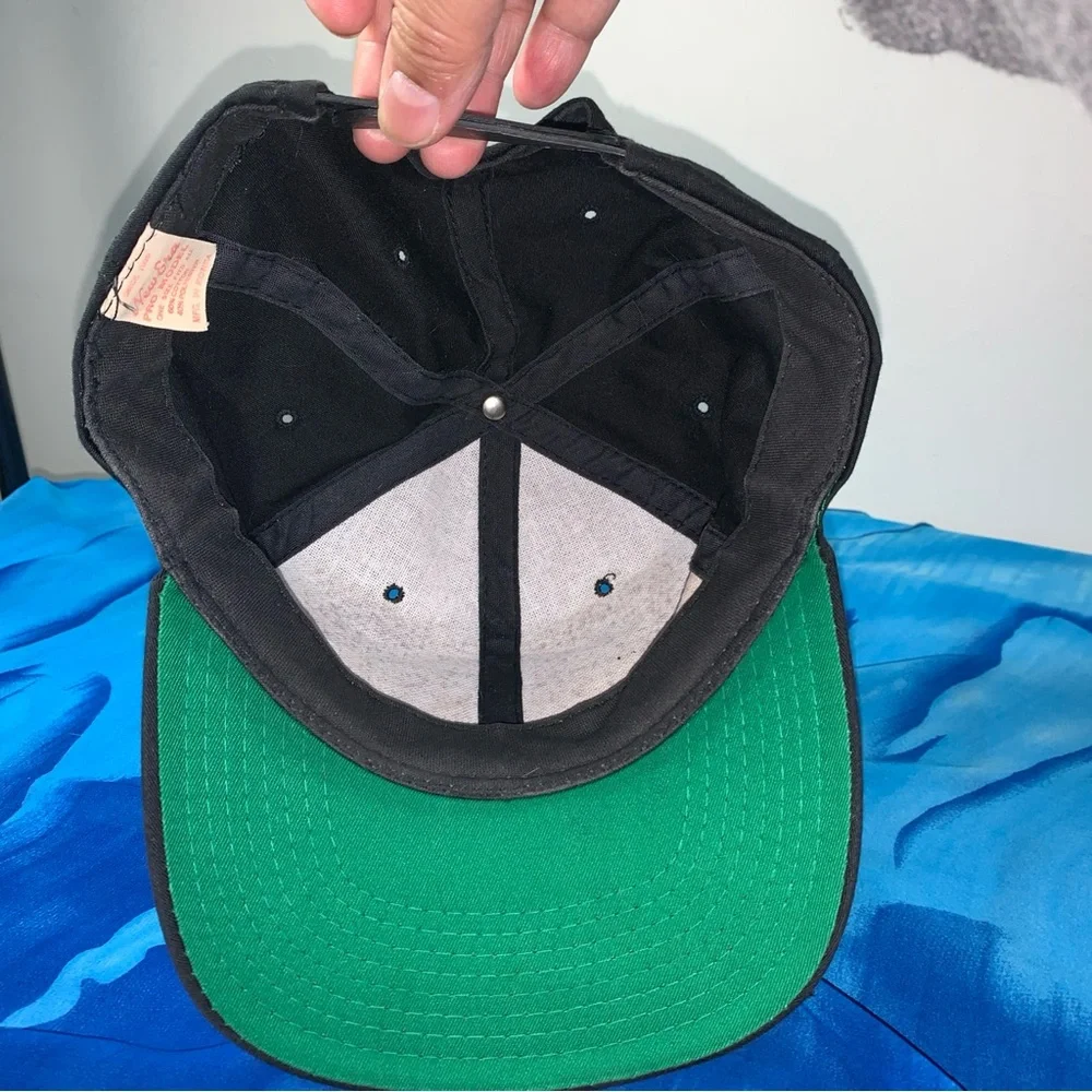 St. Louis Cardinals Hat Cap New Era Vintage 90s Black Snapback OSFA - Picture 6 of 6